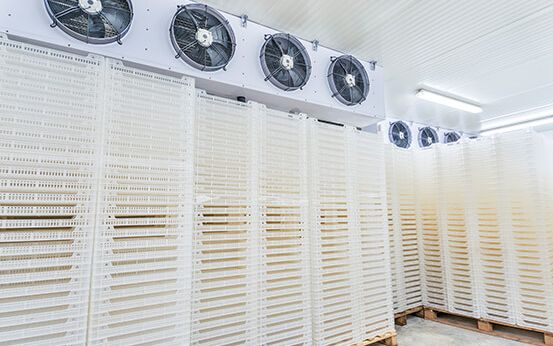 Gefriertunnel & Tiefkühllager